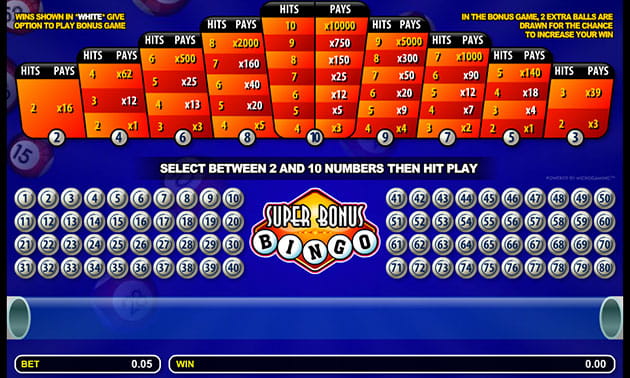 Free Online Bingo Demo Game