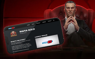 Image of Mafia Gold game from Play’n GO website.