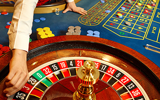 Image of European Roulette table.